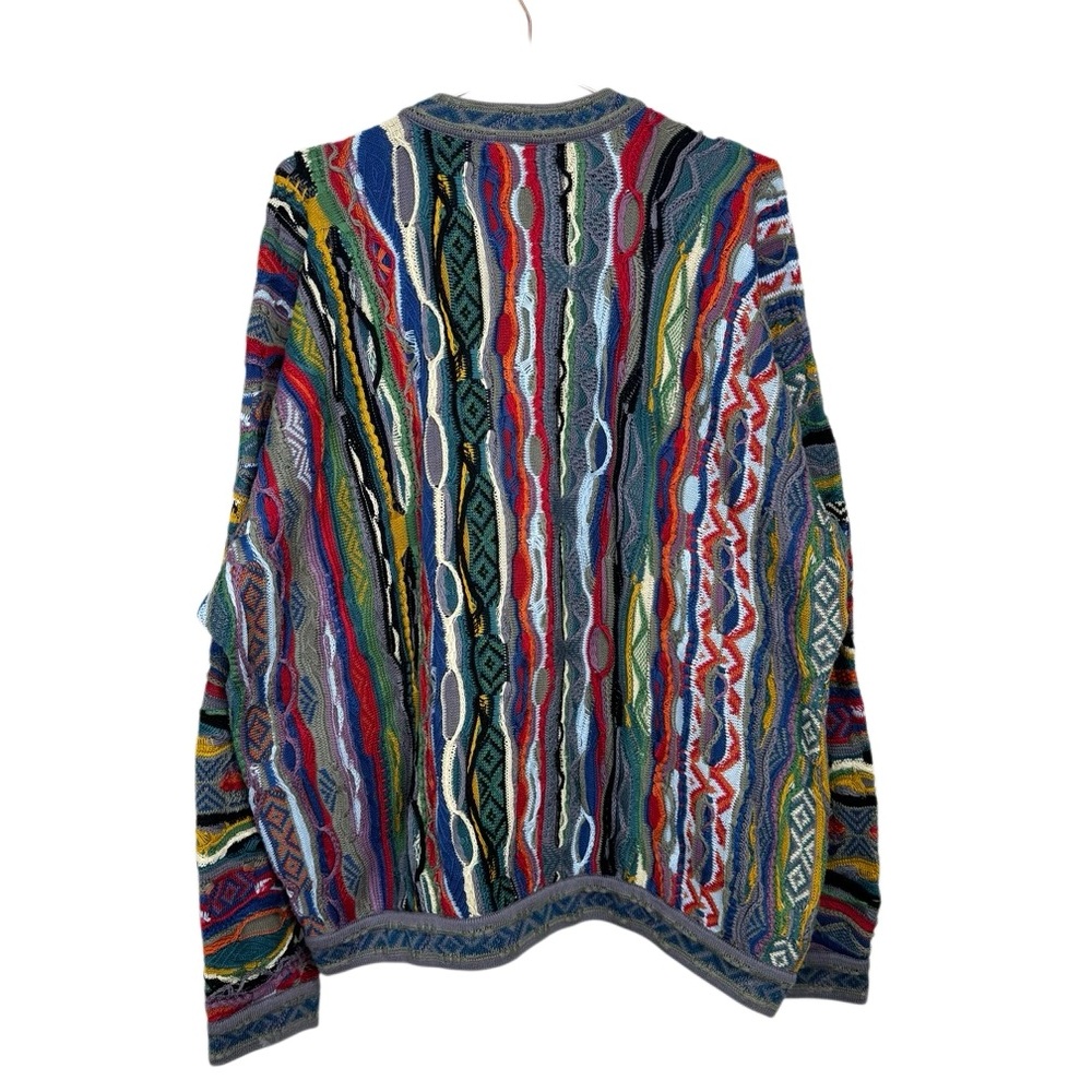 Vintage COOGI 3D Knit Pullover Sweater The Santa Clause Size XL - Picture 3 of 5